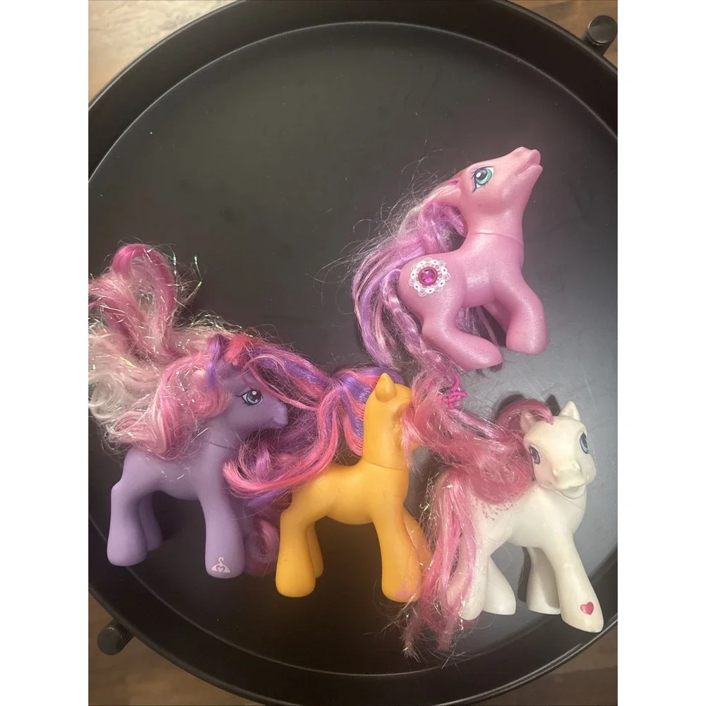 My Little Pony G3 Lot Of 4 Star Swirl, Scootaloo Starsong & Crystal Lace 2002-08